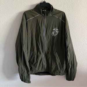 New Balance track jacket USMC nylon liner NWT LARGE